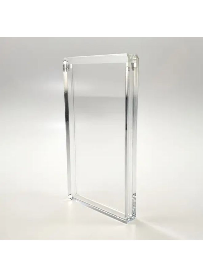 1 Pc Transparent Acrylic Display Card Holder With Magnetic Closure For Sports Trading Cards Storage - Image 5