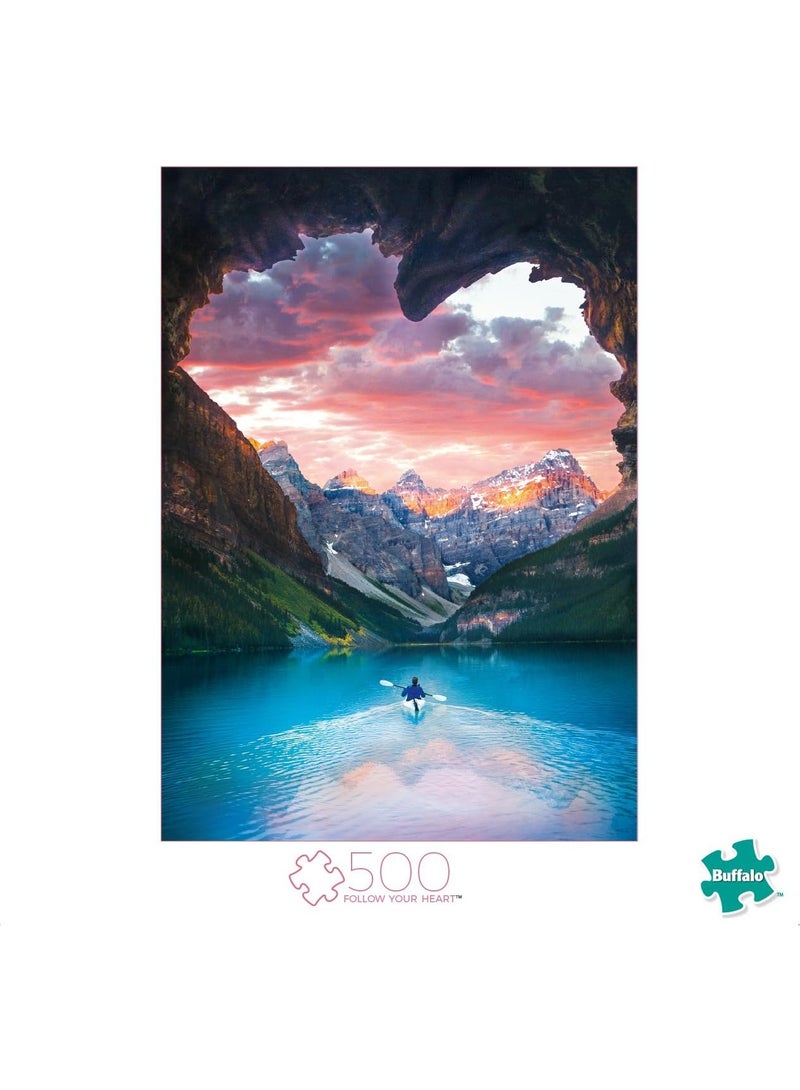 Buffalo Games - Follow Your Heart - 500 Piece Jigsaw Puzzle 21.25"L X 15"W