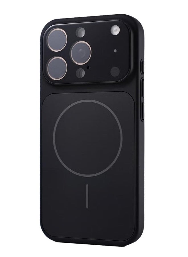 Mlbose iPhone 14 Pro Max Case Matte Glass Slim Magnetic Cover Compatible with MagSafe Anti Scratch Shockproof Protective Case with Camera Lens Protector for 6.7 Inch Model - Image 1