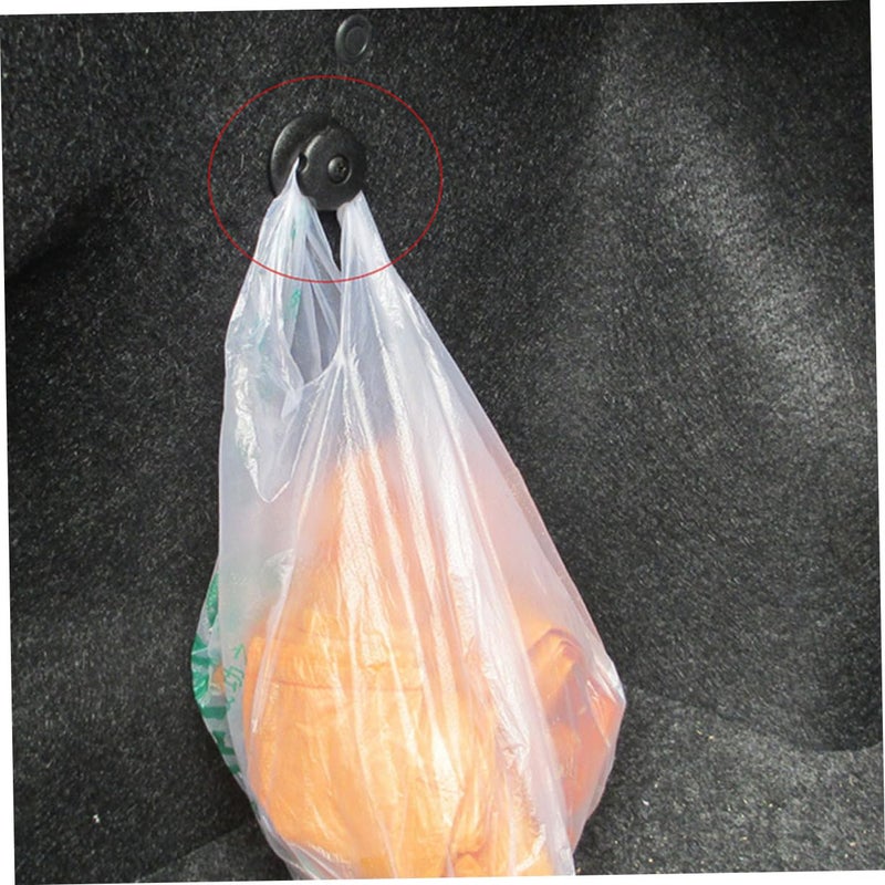 4 Pcs Car Trunk Organizer Net with Hooks and Self Tapping Screws for Cargo Storage - Image 3