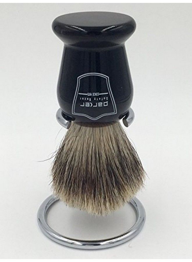 Super Safety Razors Chrome Shaving Brush Stand From Super Safety Razors Prolong Shave Brush Life With This Stand By Drying With The Bristles Facing Down  - Image 3