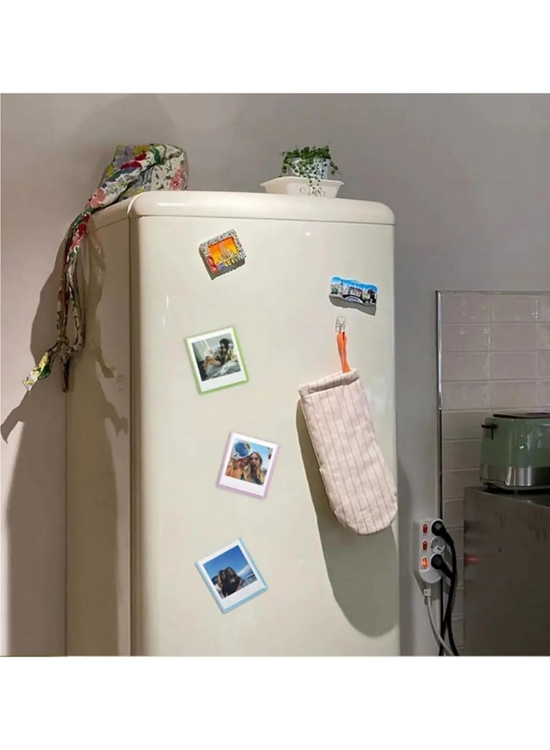 5 قطع إطار صور كاميرا فورية مغناطيس ثلاجة لـ Fujifilm Instax SQUARE SQ1 SQ6 SQ10 SQ20 حامل صور بولارويد ميني ملصق ثلاجة إكسسوارات زخرفية للمنزل والمكتب - Image 5