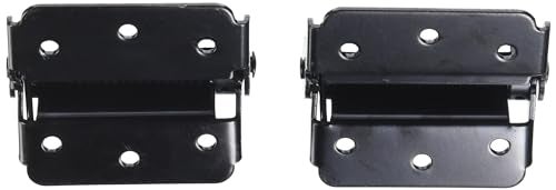 Hardware Essentials 852868 Hardware Essentials 852546 Satin Brass Double-Acting (3-inch) Black Adjustable Screen Door Spring Hinge, 3" (76.2mm), 2 Count - Image 2