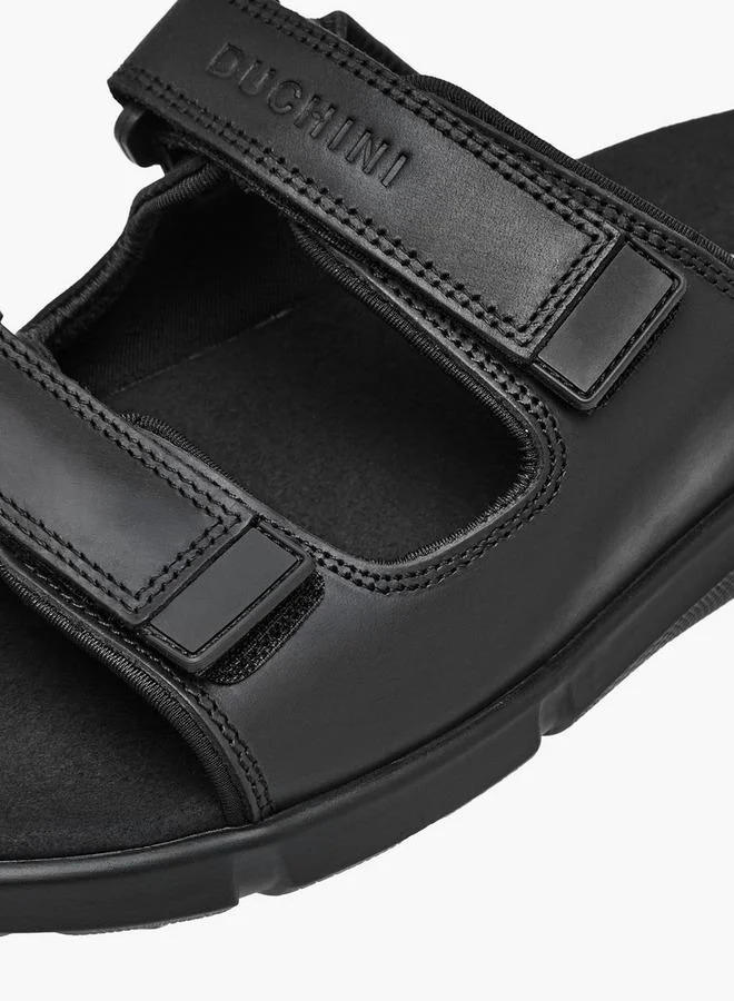 DUCHINI BLACK Men Slip-On Sandals for Men | Best Price UAE