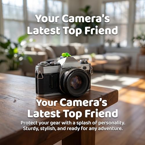 MENGSOOD Camera Hot Shoe Cover, Cute Hot Shoe Cap, Hot Shoe Protector Compatible with Sony Fujifilm Fuji Canon Nikon Pentax Leical Panasonic (2pcs Tortoise) - Image 3