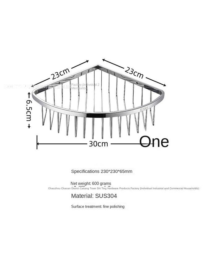الأزرق جي دبليو مشروع 304 الفولاذ المقاوم للصدأ سلة مرحاض خالية من الثقب - Image 1