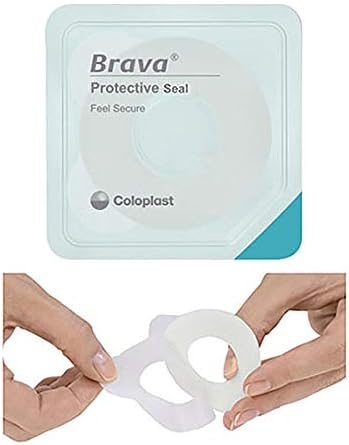 Coloplast ختم حماية برافا سميك، 1-3/8" ثقب بدء (علبة من 10)