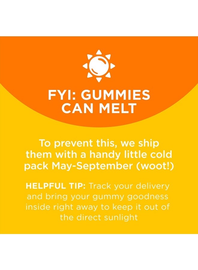 OLLY Hello Happy Gummy Worms, Tropical Zing, 90 Gummies - Image 4