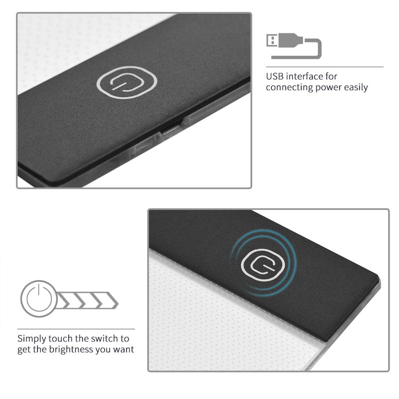 A3 Large-size Light Box LED Artcraft Tracing Light Pad Stepless Dimming Eye-protecting Pad for Tatoo Diamond Painting Drawing Sketching Animation - Image 3