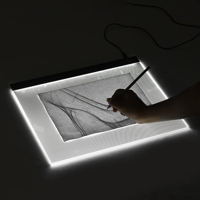 A3 Large-size Light Box LED Artcraft Tracing Light Pad Stepless Dimming Eye-protecting Pad for Tatoo Diamond Painting Drawing Sketching Animation - Image 4