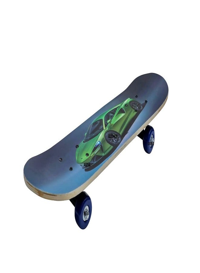 Sell pluse® Standard Skateboard for Kids Teens Adults Beginners Double Kick Deck Concave Longboards Skate Board for Christmas Gift for Kids Boys Girls - Image 4