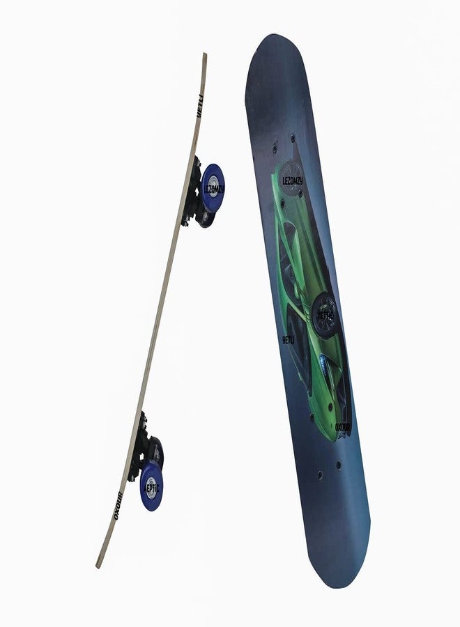 Sell pluse® Standard Skateboard for Kids Teens Adults Beginners Double Kick Deck Concave Longboards Skate Board for Christmas Gift for Kids Boys Girls - Image 1