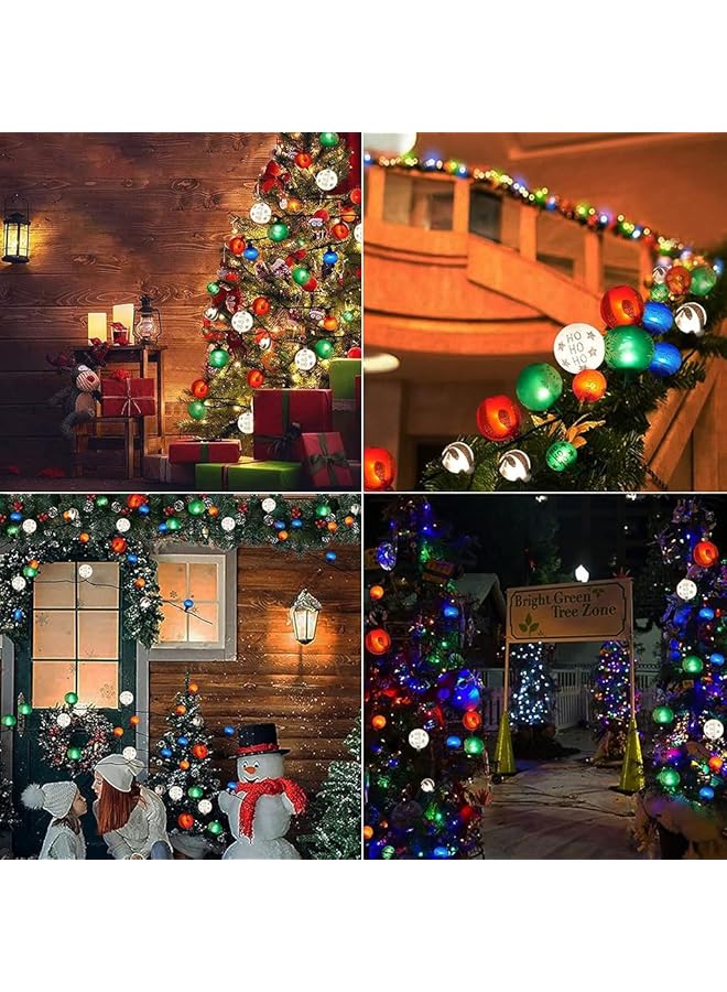 erorex 20Led Eid Ramadan Ball Ornament Lights Eid Mubarak Led String Light Ramadan Ball Fairy Lights Eid Mubarak Ramadan Decorations Eid Ornaments For Garden Festival Party Islamic Muslim Decor - Image 5