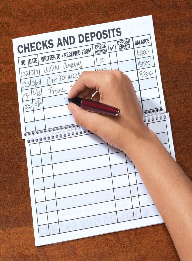 Miles Kimball Giant Print Check Register, Set of 2 - Image 2
