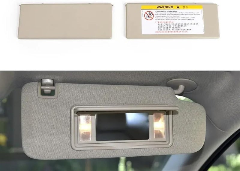 Wivplex Car Sunvisor Vanity Mirror Cover - Image 4