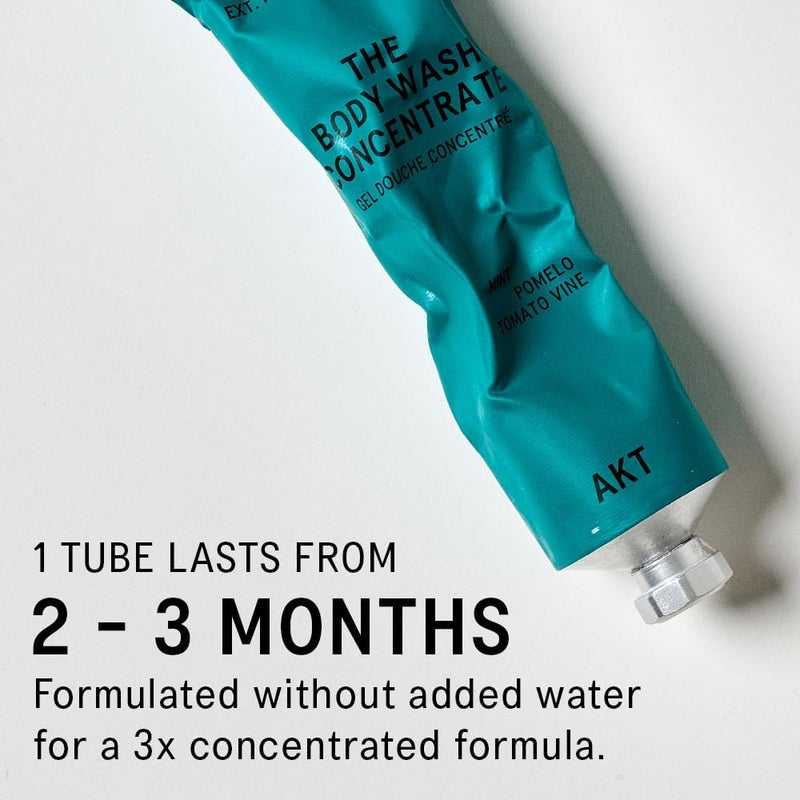Akt The Body Wash Concentrate 34 Fl Oz Natural Shower Gel with SkinBalancing Prebiotics Body Wash Women Men with Olive Squalane Vitamin E Sc04 Halcyon Summers All Genders - Image 4