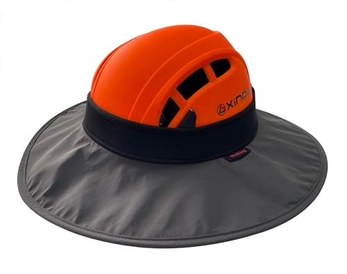 WEIKING Climbing Helmet Sun Hat Safety Helmets Sun Protection Accessories Suit for the Rescue Team HighAltitude Worker a Construction Worker Grey Black - Image 1