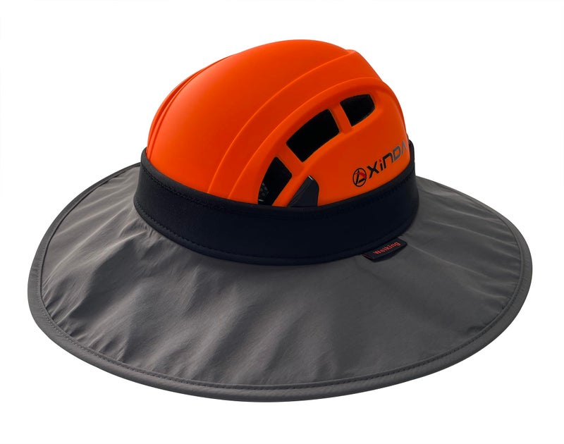 WEIKING Climbing Helmet Sun Hat Safety Helmets Sun Protection Accessories Suit for the Rescue Team HighAltitude Worker a Construction Worker Grey Black - Image 2