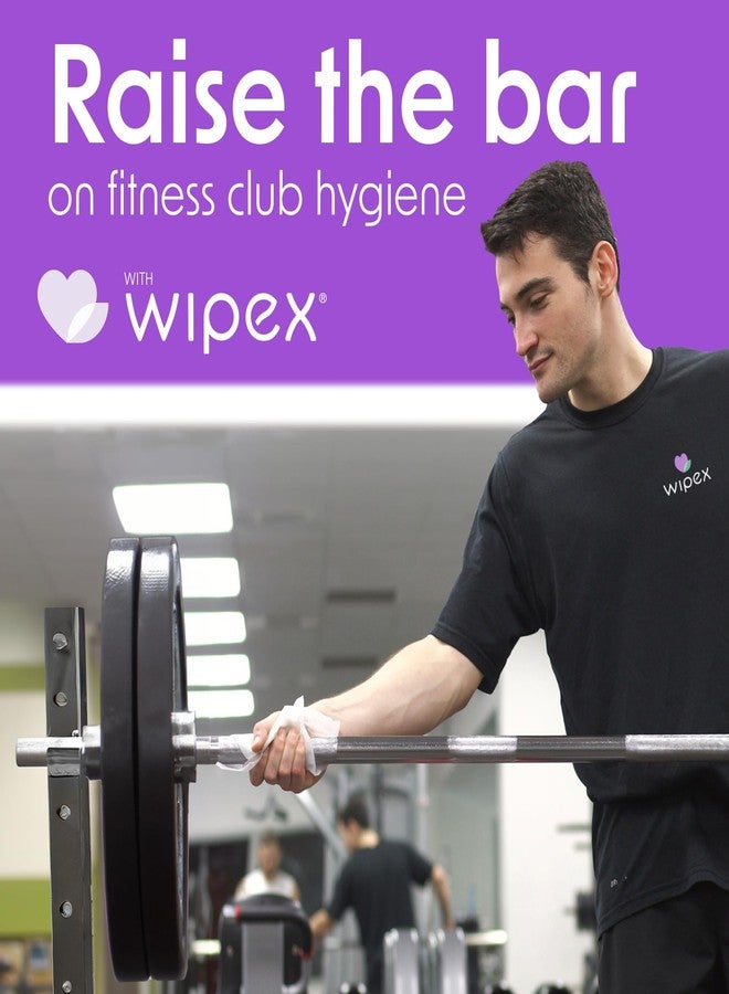 Wipex Gym Wipes Refill, 700 Count, Large 8"x12" Fitness Equipment Wipes with Cleaning Vinegar and Refreshing Lavender Essential Oil for Yoga Mat Cleaner, Fits Dispensers, 700 Count (Pack of 1) - Image 4