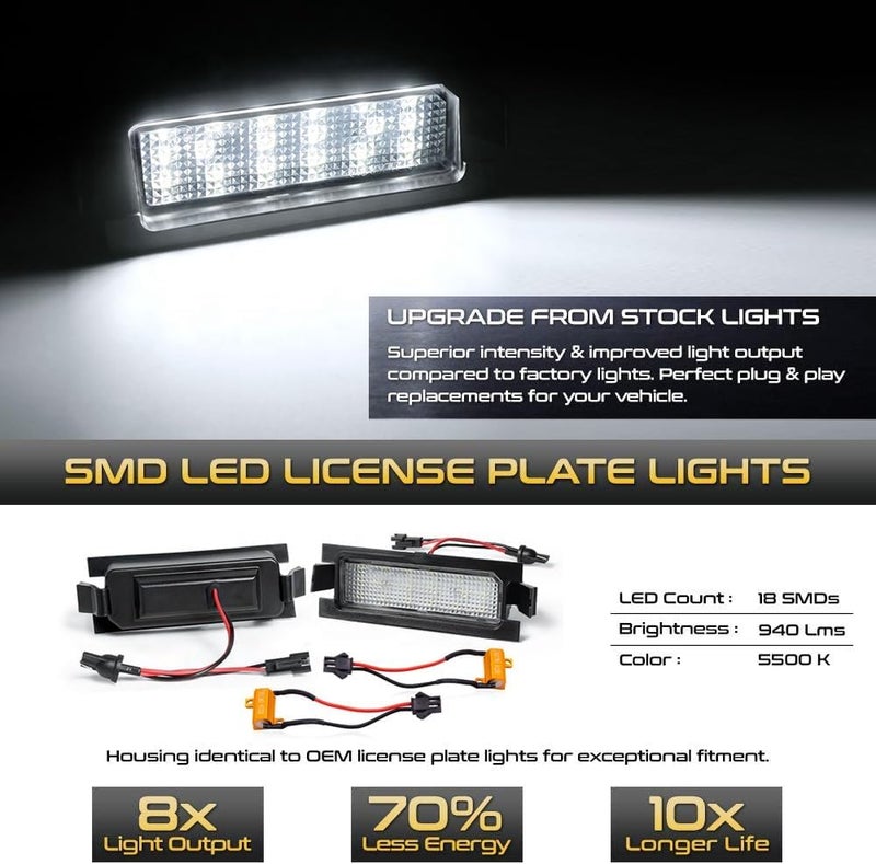 QASULER LED License Plate Light for Kia and Hyundai - Image 3