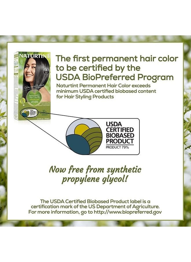NATURTINT Permanent Hair Color 1N Ebony Black (Pack of 1), Ammonia Free, Vegan, Cruelty Free, up to 100% Gray Coverage, Long Lasting Results (packaging may vary)  - Image 4