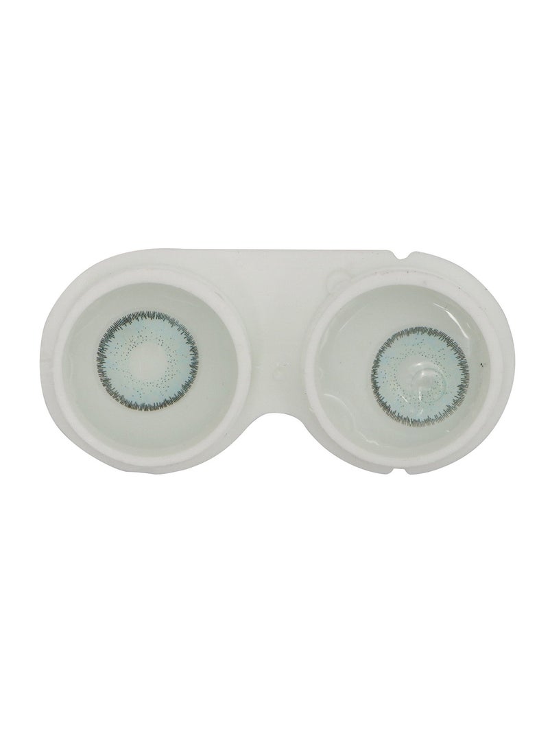 MAROOF - MAROOF Daily Wear and Reusable Soft Colored Contact Lenses Lumiere Blue - Image 1