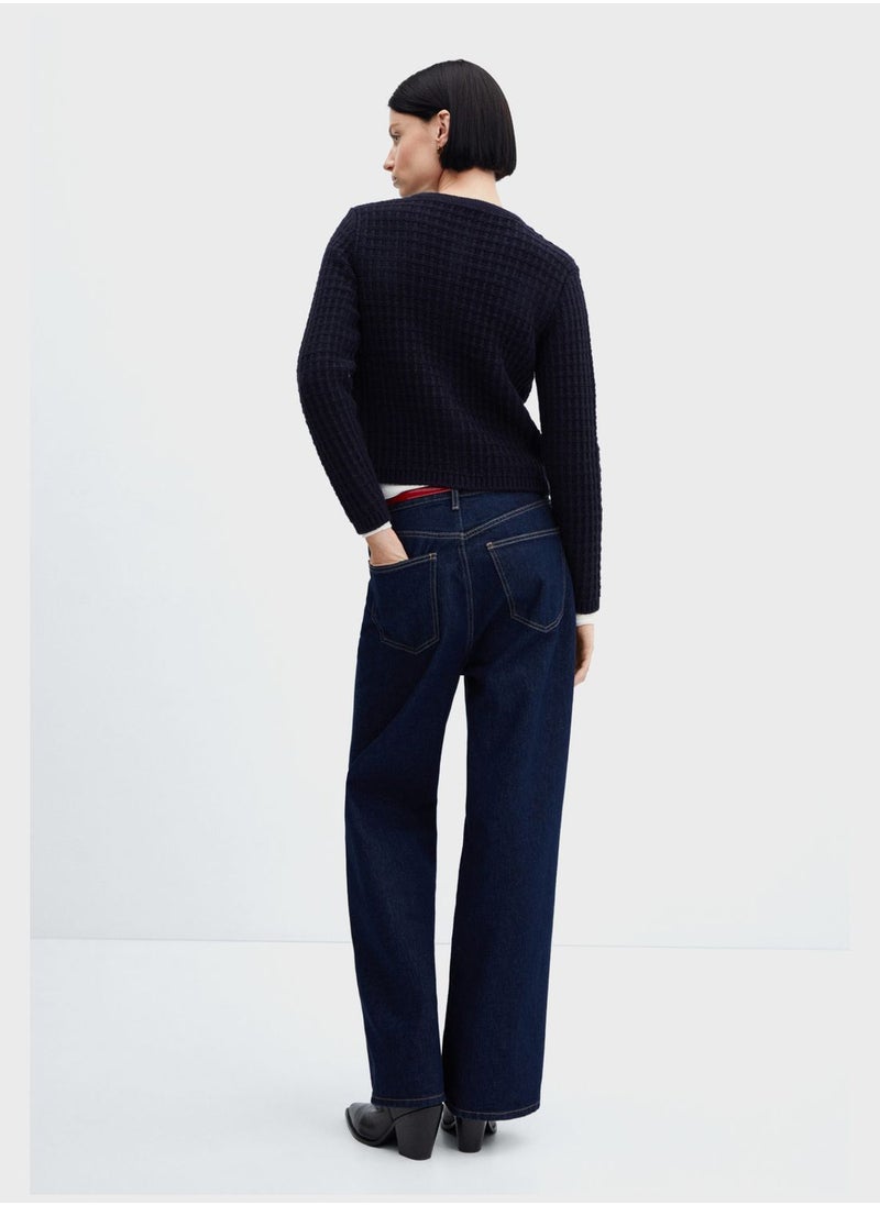 MANGO - Pocket Detail Cardigan - Image 1