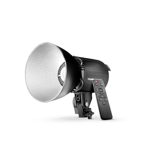 Digitek Lite DCL-150WBC Combo 150W Bi Color Continuous LED Light with 18CM Reflector & Infrared Remote, AC Power - 3000K-6500K Color Temperature Control, 95 CRI, 13500 Lumen, Ideal for Shooting - Image 1