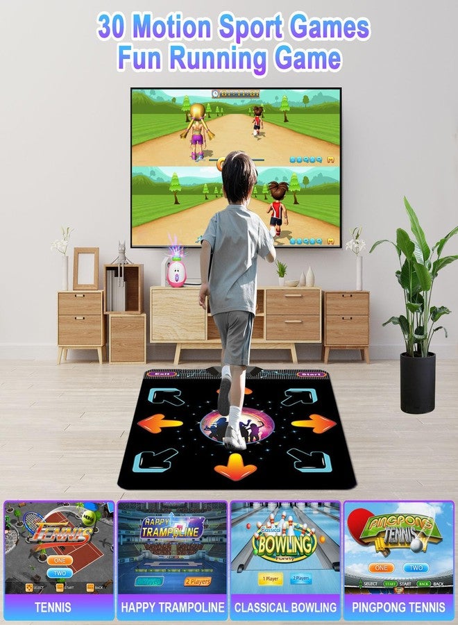 YRPRSODF Dance Mat for Kids and Adults,Electronic Dance Mats for TV,Musical Dance Game Mat for Girls Boys with AR Camera,Birthday/Christmas Day Gifts for Kids Adults - Image 4