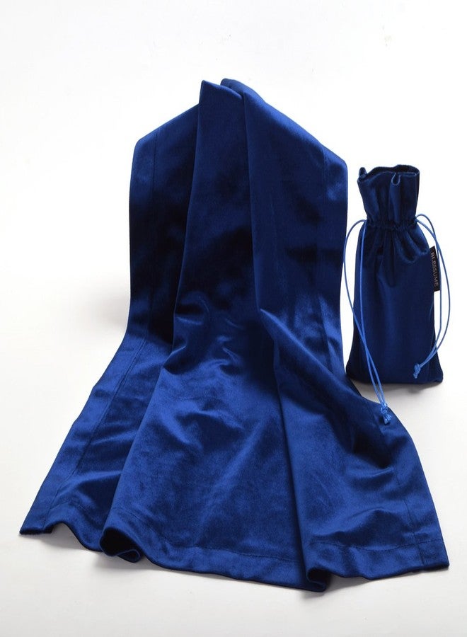 BLESSUME Wizard Tarot Table Cloth and Pouch Blue Square Divination Tarot Cloth - Image 4