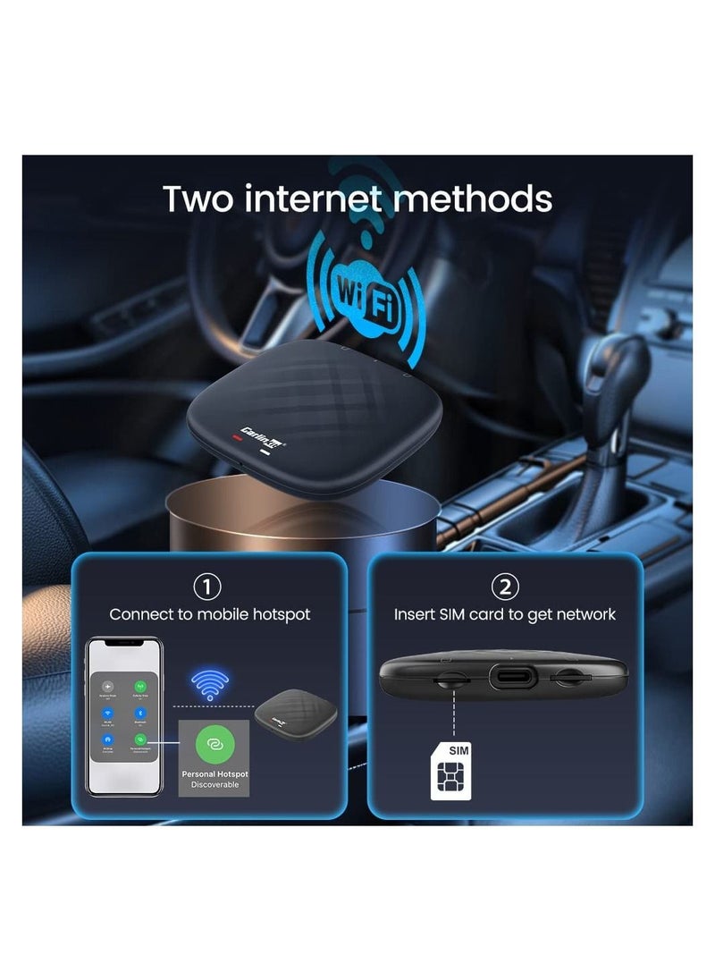 Carlinkit - Carlinkit Ai Box With Android 11 Wireless CarPlay Android Auto 3GB RAM and 32GB Memory with Built-in Google Play - Image 1