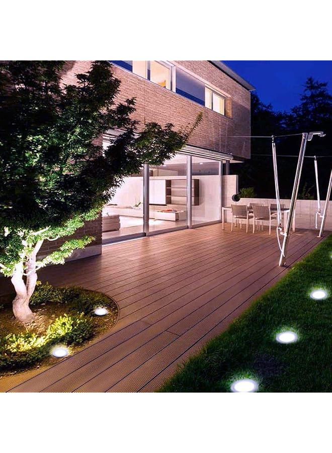 erorex Pathway Landscape Outdoor Water Resistant Lawn Garden For Indoor Bedroom Patio Party Wedding Tree White - Image 2