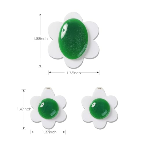 Fancheer Princess Costume Accessories Crown for Women Halloween Cosplay Dress up Green - Image 3