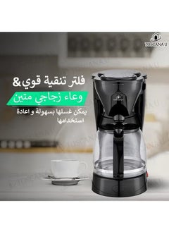 TOSCANA U 2 in 1 set of 6L 1000W electric pressure cooker and 650W coffee maker with detachable filter  - Image 2