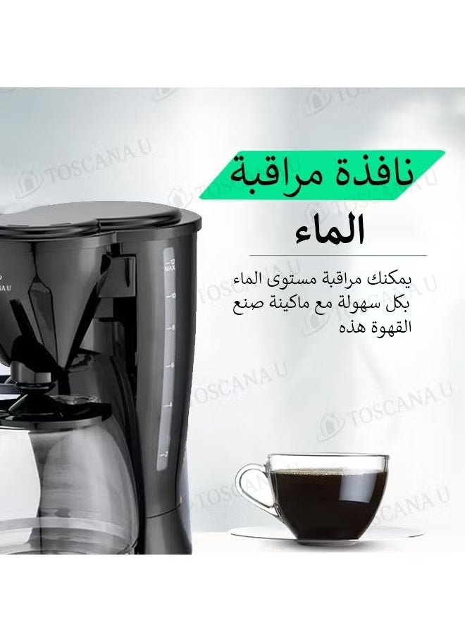 TOSCANA U - 2 in 1 set of 6L 1000W electric pressure cooker and 650W coffee maker with detachable filter - Image 1