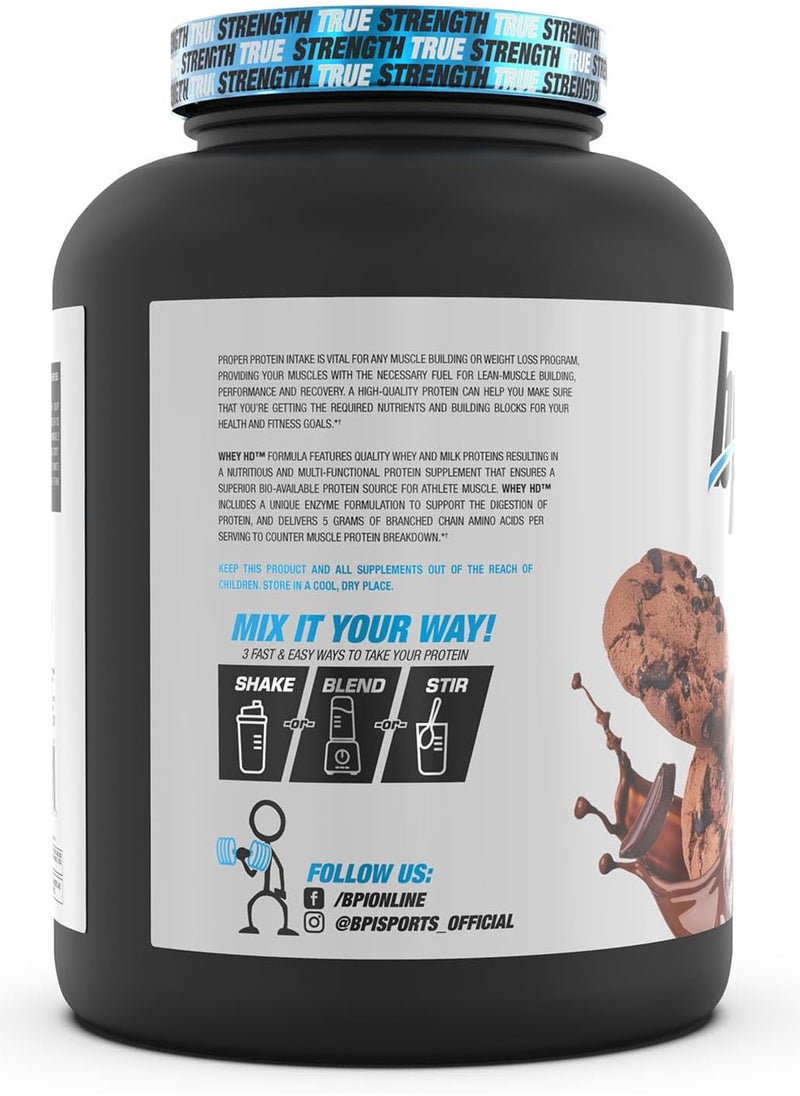 BPI SPORTS Bpi Whey Hd Chocolate Cookie (1,900G) 4.2Lbs  - Image 2