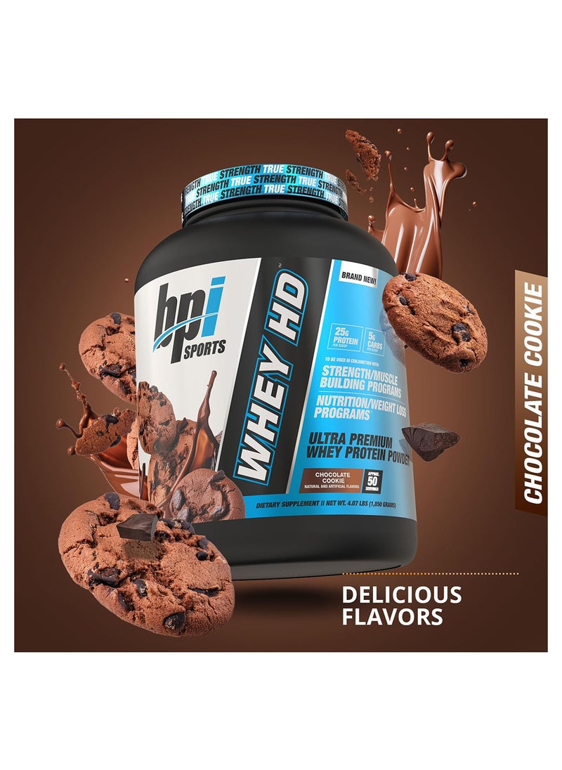 BPI SPORTS Bpi Whey Hd Chocolate Cookie (1,900G) 4.2Lbs  - Image 4
