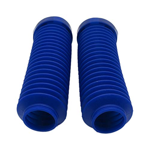 USonline911 Front Fork Shock Boots for 1983-1986 Honda ATC 250R 350X - Forks Rubber Boot Covers Blue New Set of 2 - Image 1