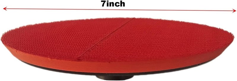 Inditrust 7inch Wool Pad and 7inch Backing pad with M14 adaptor Vehicle Polisher - Image 3