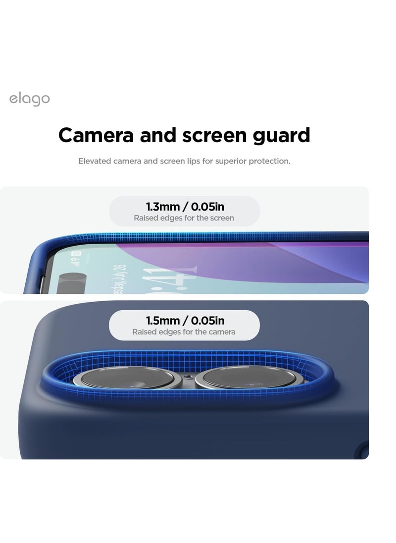 Generic - Liquid Silicone Designed for iPhone Case, with Soft Anti-Scratch Microfiber Lining, Slim Drop Protection Cover (iPhone 16 Plus) - Image 1