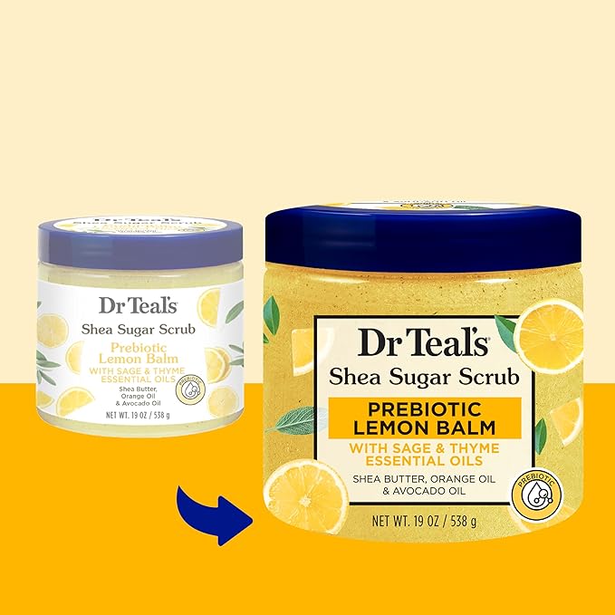 Dr. Teals Dr Teals Shea Butter Almond Oil Body Sugar Scrub 538g - Image 5