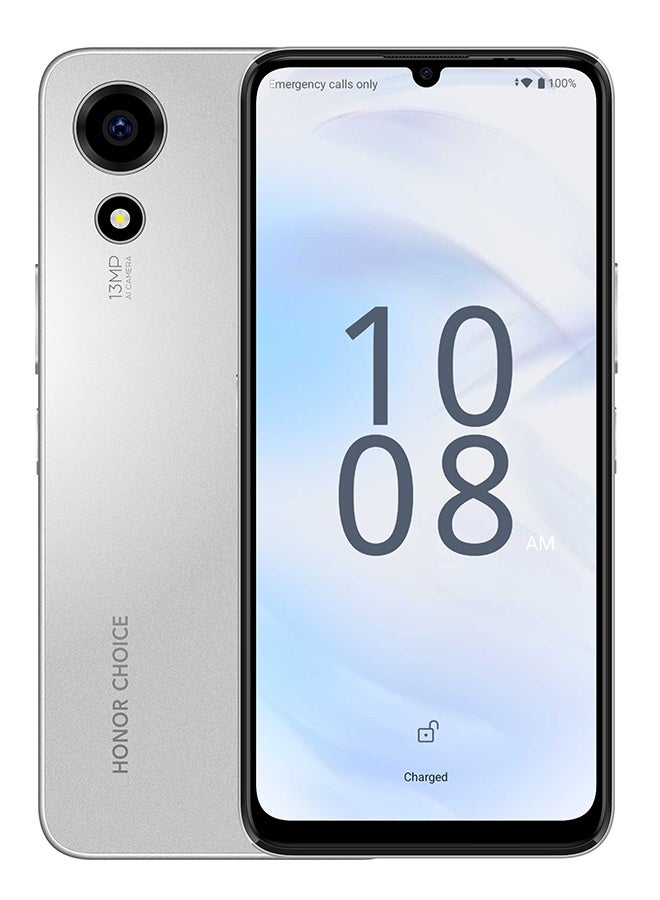 Honor Choice T10 4G Dual SIM Silver 4GB RAM 64GB - Middle East Version - Image 1
