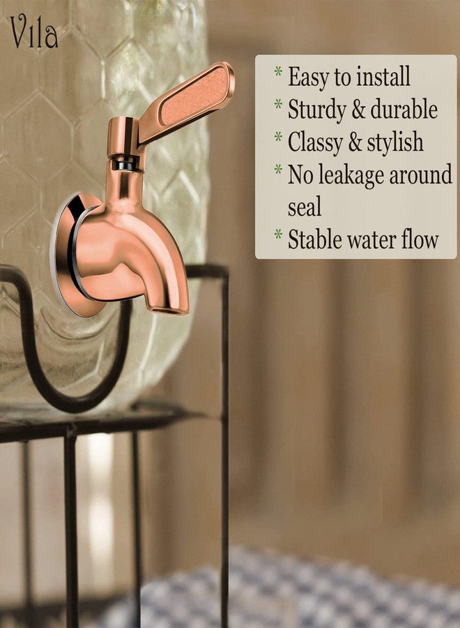 Vila Beverage Dispenser Replacement Spigot, Stainless Steel No-Rust Spout, BPA Free, Installation Under 10-Minutes, Excellent Continuous Flow, Sturdy, Stylish Alternative for Flimsy Plastic Taps - Image 4