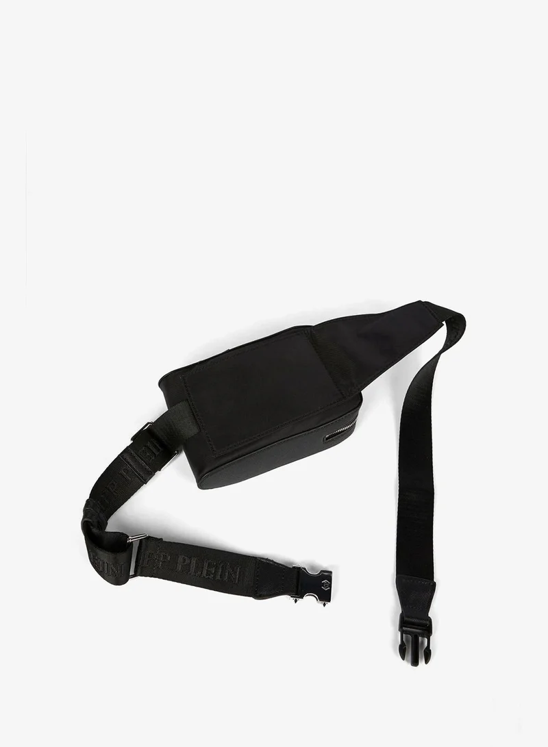 PHILIPP PLEIN  Black Logo Pouch Belt Bag for Men | Best Price UAE