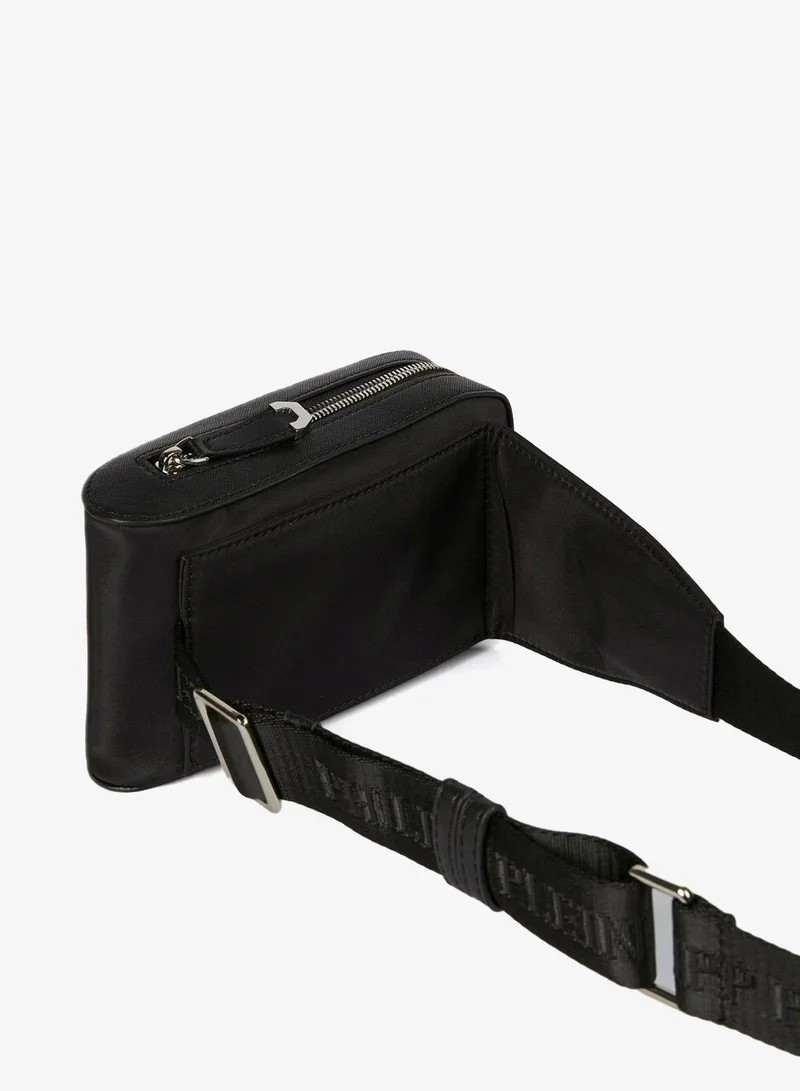 PHILIPP PLEIN  Black Logo Pouch Belt Bag for Men | Best Price UAE