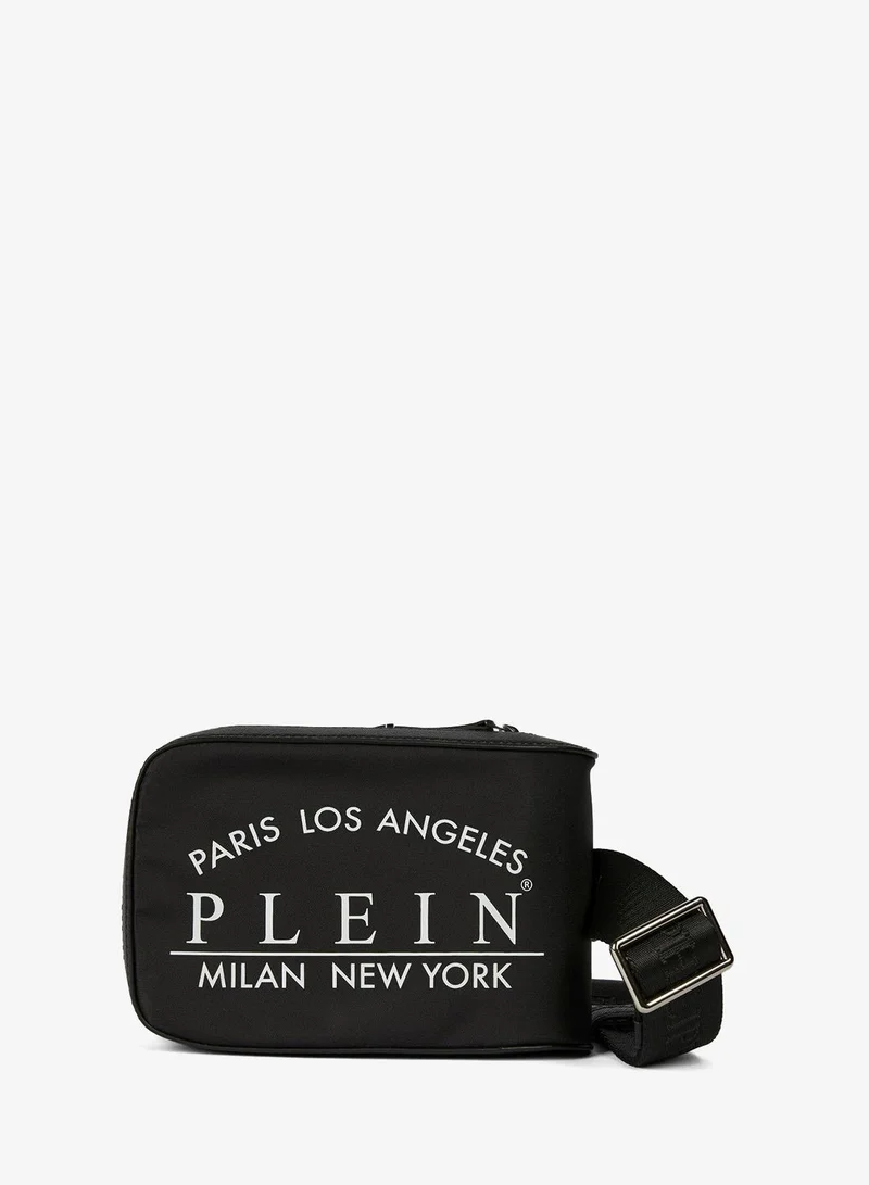 فيليب بلين حقيبة حزام بشعار أسود