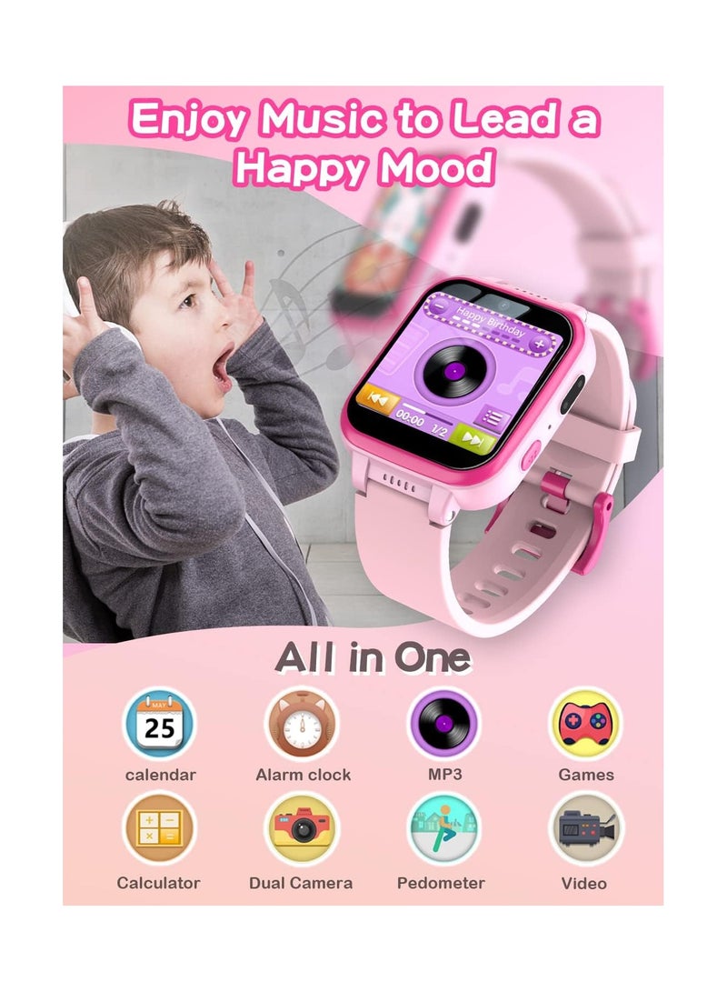 FARROBIZZ Kids Smart Watch for Boys Girls 6-12 Years Old Toys,Touchscreen Digital Camera Watch with Games, Music Player, Pedometer,Best Birthday Christmas Festival Gifts for Boys Girls  - Image 2