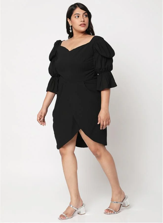Mish Puff Sleeve Dress