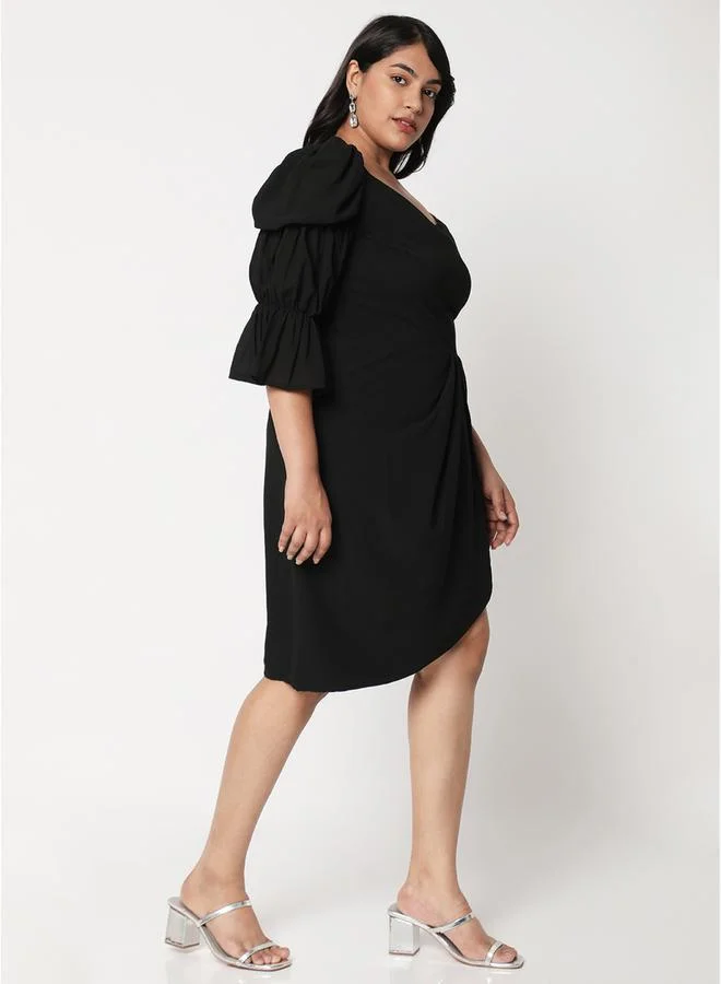 Mish Puff Sleeve Dress