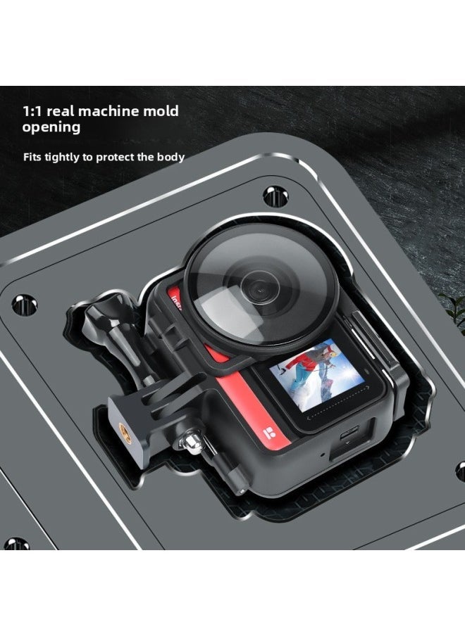 Applicable To Insta360oneR Panoramic Camera Protection Frame UV Filter Protection Frame Drop-resistant Protection Frame Accessories-Color:360 One R Leica Border - Image 5